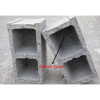 5 inch Hollow Concrete Block with Groove & Bottom Cover